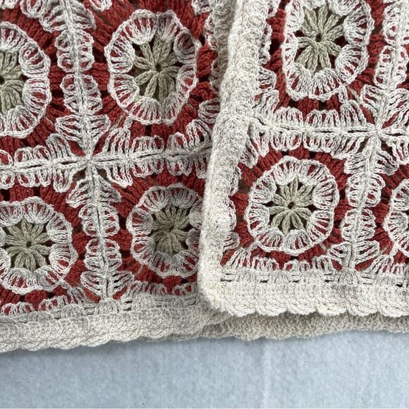 -Rachel Zoe Women's Crochet Sweater Vest NWOT S - Picture 5 of 5